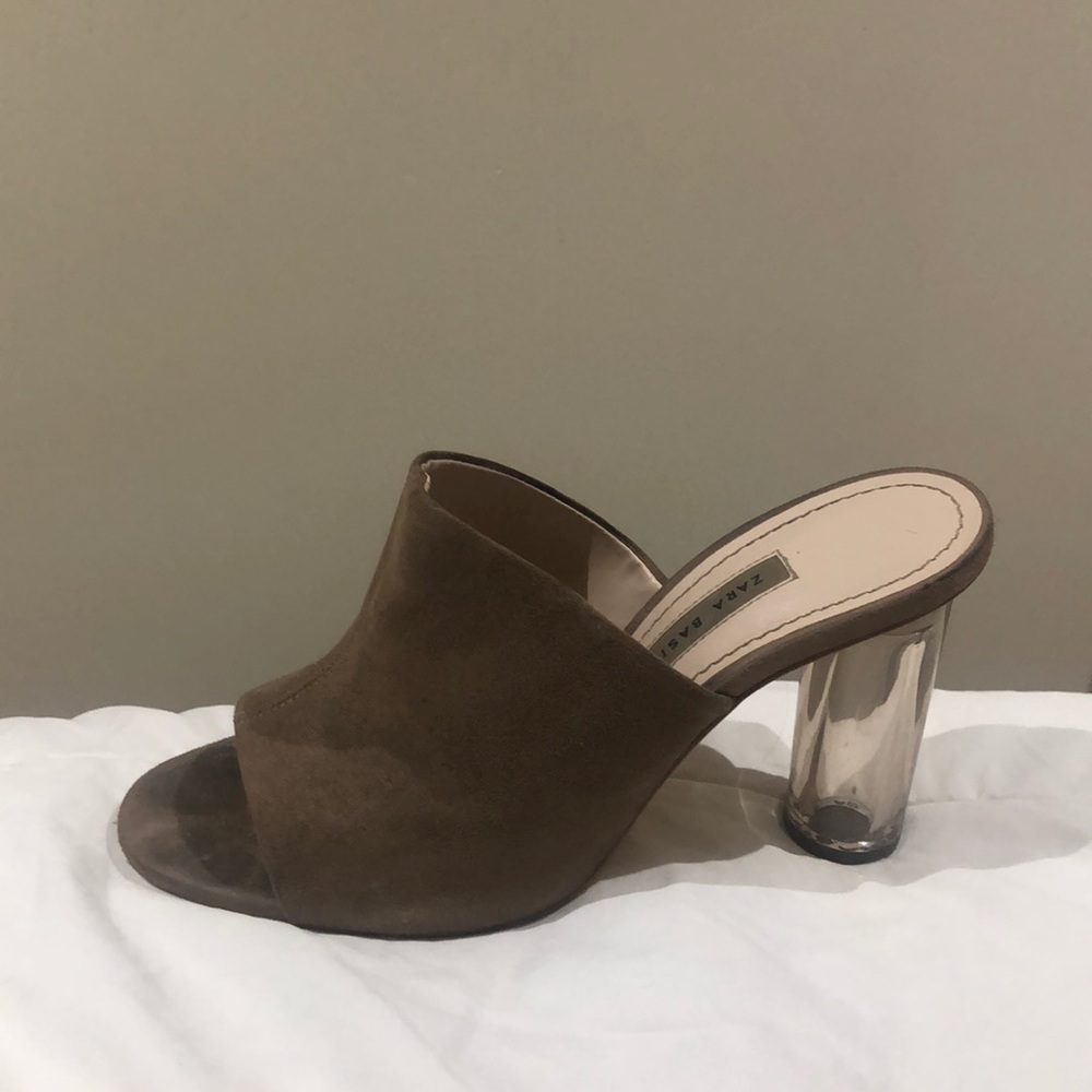 Barely used Zara Suede Mules